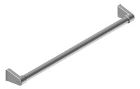 KERMI Handtuchhalter f.senkr.Flachheiz- koerper,Halterung u. Stange weiss