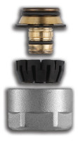 KERMI xnet Klemmringverschraubung, 12 x 1,4 mm, mit 3/4" Ueberwurfmutter