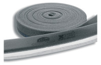 KERMI xnet Randdaemmstreifen, 8 mm dick, 80 mm Stellhoehe, Rolle a 25 m