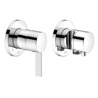 KEUCO EHM-Set IXMO chrom Rosetten rund f. Funktionsheinheit