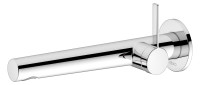 KEUCO UP EHM-WT-Mischer IXMO Wandm./Ausf.rd. Ausl. 243mm/Pure verchr.