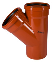 KG-Abzweig DN 150 x 150 45 Grad