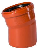 KG-Bogen DN 100 15 Grad