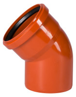 KG-Bogen DN 125 45 Grad