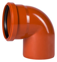 KG-Bogen DN 125 87 Grad