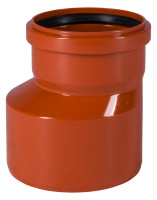 KG-Uebergangsrohr DN 150 x 125 exzentrische Ausfuehrung