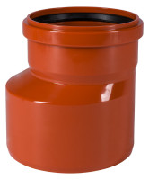 KG-Uebergangsrohr DN 200 x 150 exzentrische Ausfuehrung
