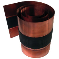 Kupfer Dehnfugenband, Fabr. SEMMLER, 0,6 Typ C, Breite 260 mm, Bandlaenge 3 m
