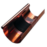 Kupfer Dehnungselement, Fabr. SEMMLER Typ A m. Blende, 7-teilig, 0,6 mm