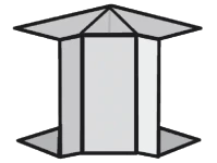 Licatec Innenecke CK 60x60mm f.Installationskanal