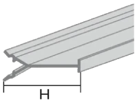 Licatec Trennstege CK 60mm f.Installationskanal