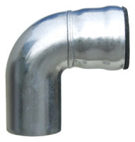 LORO-X Bogen DN 70, 87 Grad mit eng. Radius