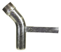 LORO-X Fuellstutzen mit Maueranker 2 AG x 50 mm kurze Ausfuehrung, Nr. 708x