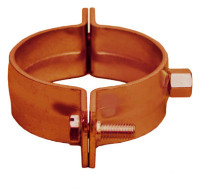 LORO-X Kupfer-Rohrschellen, M10, rund DN 100, Nr. 00975.100N