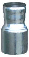 LORO-X Uebergangsrohr konzentrisch DN 70 x 100 mm, Nr. 600x