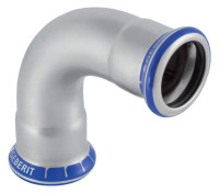 MAPRESS Bogen 90 Grad aus Edelstahl 76,1 mm, Nr. 31109