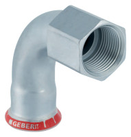 MAPRESS C-Stahl Bogen 90 Grad mit IG 28 mm x 1/2", Nr. 20558