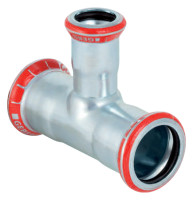 MAPRESS C-Stahl T-Stueck 88,9 x 42 x 88,9 mm, Nr. 21239