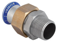 MAPRESS Verschraubung aus Edelstahl mit AG, 15 mm x 3/4", Nr. 35331
