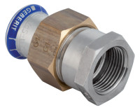 MAPRESS Verschraubung aus Edelstahl mit IG, 18 mm x 1/2", Nr. 35302