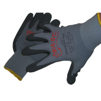 MASC Klempner-Handschuhe, atmungsaktiv, Groesse 11/XXL, schwarz, Nr. KHSA11