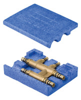 MEPLA Kreuzfitting d 16x16x16 mm mit Schutzbox, Nr.611.319.00.5