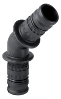 MEPLA Winkel aus Kunststoff, 45 Grad d=32 mm, Nr. 624.245.00.5