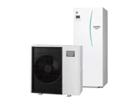 Mitsubishi ATW Wärmepumpen-Set 5.22 PUD-SHWM80YAA + EHST30D-YM9ED