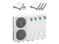 Mitsubishi WP Kaskaden-Set ZM100C Power 4x PUZ-ZM250 / 1x IF013 / 3x SIF013 R32