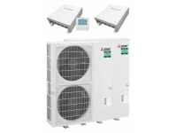Mitsubishi WP Kaskaden-Set ZM50C-2 Power 2x PUZ-ZM250 / 1x IF013 / 1x SIF013 R32
