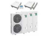 Mitsubishi WP Kaskaden-Set ZM60C Power 3x PUZ-ZM200 / 1x IF013 / 2x SIF013 R32