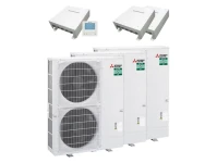 Mitsubishi WP Kaskaden-Set ZM75C-2 Power 3x PUZ-ZM250 / 1x IF013 / 2x SIF013 R32