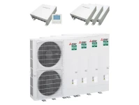 Mitsubishi WP Kaskaden-Set ZM80C Power 4x PUZ-ZM200 / 1x IF013 / 3x SIF013 R32