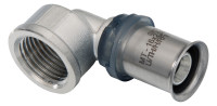 MULTITUBO G2 Met.-Press-Uebergang 90 IG 16 x 1/2" IG, Messing verzinnt
