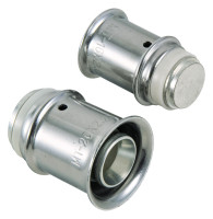 MULTITUBO G2 Metall-Press-Blindstopfen 20 x 2,25 mm, Messing verzinnt