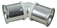 MULTITUBO Press-Winkel 45 Grad 63 mm