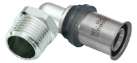 MULTITUBO Press-Winkel 90 Grad 32 mm x 1", AG