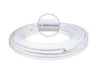 Novaer vorisoliertes Kupferrohr Einzel 1/2 Zollx0,8mm EN 12735-1 25m Bund