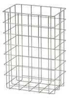 OPTIMA Abfallkorb, 26 Liter 305x446x195 mm, polierter Edelstahl