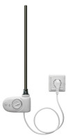 OPTIMA Heizstab Serie N Ausf. M Medium m. Mediumregler weiss, 230 V, 700 W