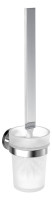 OPTIMA L 1.2 Buerstengarnitur Glasteil satiniert, verchromt