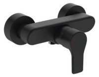 OPTIMA L 1.2 Einhebel-AP-Brausebatterie, schwarz matt
