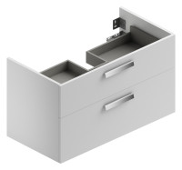 OPTIMA L 1.2 WTU f.OPT L u.X Waschtisch 100 cm, 960x480x550 mm, weiss hochglanz