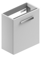 OPTIMA L 1.2 WTU f.Optima L WTI 50x25 cm 495x250x550 mm, TA links, weiss hochgl.