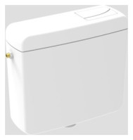 OPTIMA L 1.3 Aufputz-Spuelkasten 6-9 Ltr m. 2-Mengenspuelung, weiss