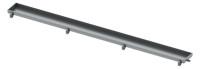 OPTIMA L Fliesenmulde, gerade, 70 cm, zu Duschrinne, Edelstahl poliert