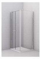 OPTIMA L Seitenwand fuer Pendeltuer 800x2000mm,ESG klar O-Clean,sil. hochgl.