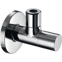 OPTIMA L (T) Design-Eckventil 1/2, mit Rosette, verchromt