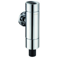 OPTIMA L WC-Druckspueler SILENT ECO 3/4" m. Spartaste u. Absperrventil, verchromt