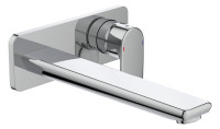 OPTIMA P Farbset fuer Waschtisch- Wand-Batterie,Ausladung 225mm,verchromt